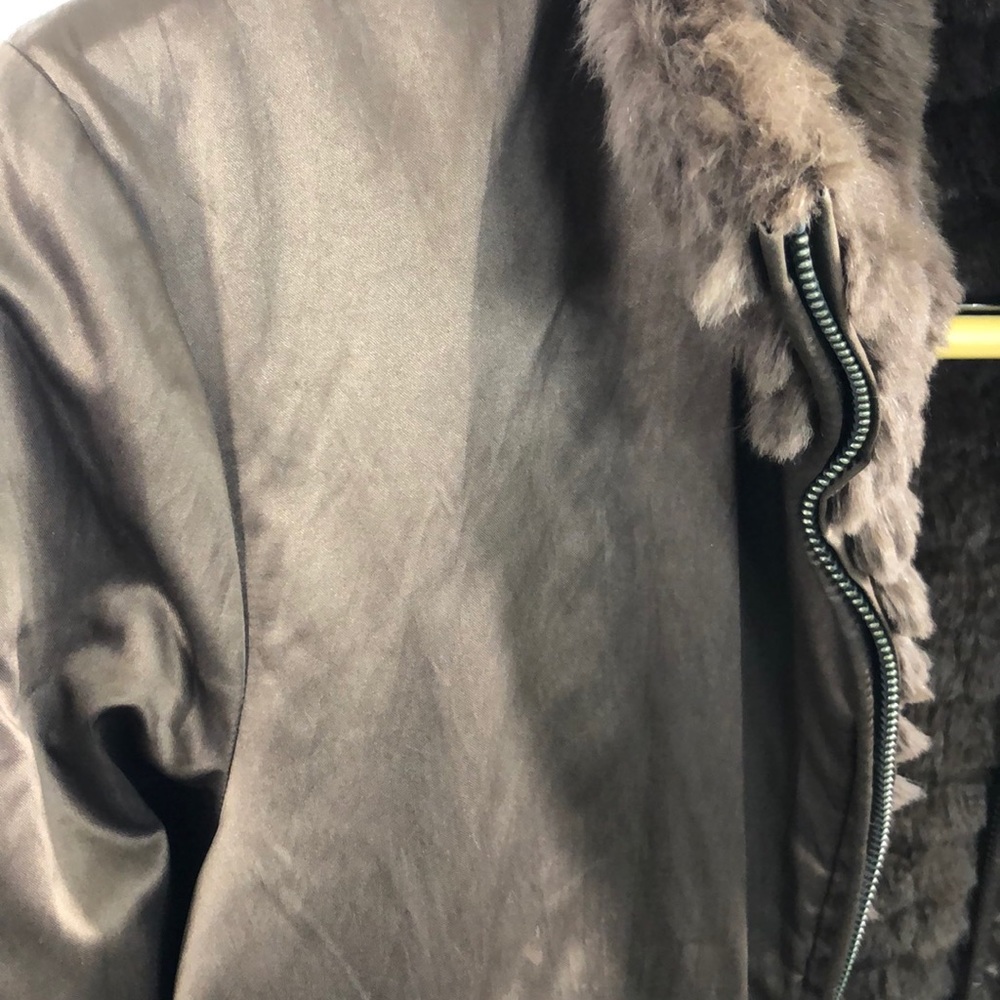 Reversible Rabbit Fur Jacket - Picture 7 of 8